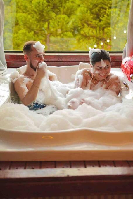 Chalet Chale Romantico A 20km De Curitiba Com Banheira *